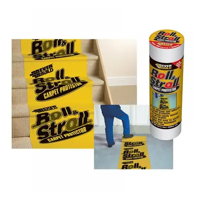 Everbuild Sika 462111 Roll & Stroll Premium Carpet Protector 600Mm X 25M