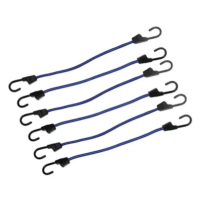 Silverline 140821 Bungee Cords 6Pk 400Mm Each 6