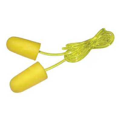 Scan EC-1001A-C Foam Earplugs & Cord (6 Pairs)