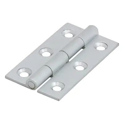 Timco 234593 Solid Drawn Hinge - Solid Brass - Satin Chrome 50 X 28