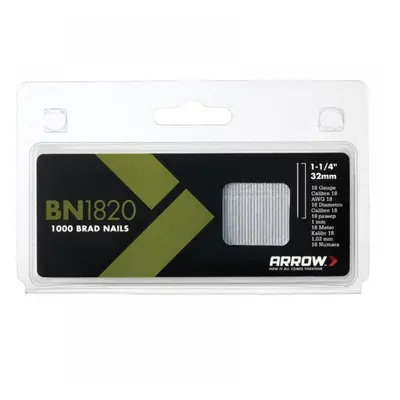 Arrow ABN1820 Bn1820 Brad Nails 32Mm 18G (Pack 1000)