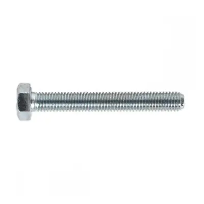 Sealey SS860 Ht Setscrew M8 X 60Mm 8.8 Zinc Pack Of 50