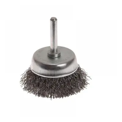 Faithfull 3105006130 Wire Cup Brush 50Mm X 6Mm Shank 0.30Mm Wire