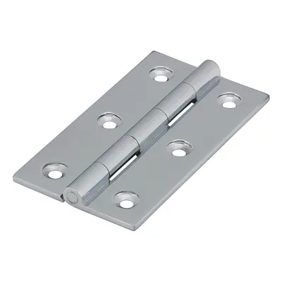 Timco 234279 Solid Drawn Hinge - Solid Brass - Polished Chrome 75 X 40