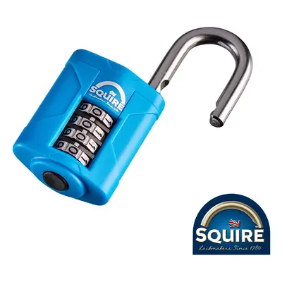 Squire SQR701361 Combination Padlock - Stainless Steel Closed Shackle - Cp40S 40Mm Blister Pack 