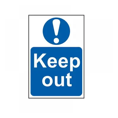 Scan 0255 Keep Out - Pvc Sign 200 X 300Mm