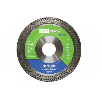 Coreplus CORDBHT105 Ht105 Hard Tile Turbo Diamond Blade 105Mm