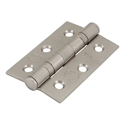 Timco 334789 Grade 7 Fire Door Hinges - Satin Nickel 76 X 51 X 2.2