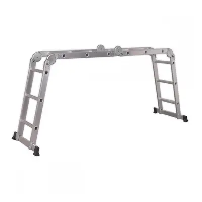 Sealey AFPL1 Aluminium Folding Platform Ladder 4-Way En 131