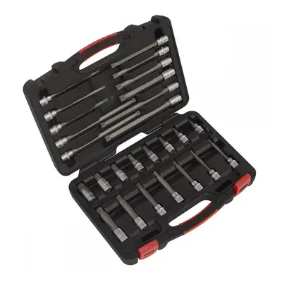 Sealey AK89002 Spline Socket Bit Set 26Pc 3/8inSq Drive - Platinum Series