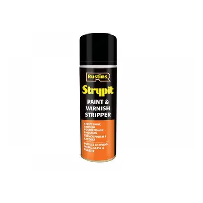 Rustins STNFA500 Strypit Paint & Varnish Stripper Aerosol 500Ml