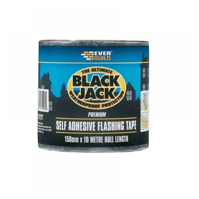 Everbuild Sika 482960 Black Jack® Flashing Tape Trade 150Mm X 10M