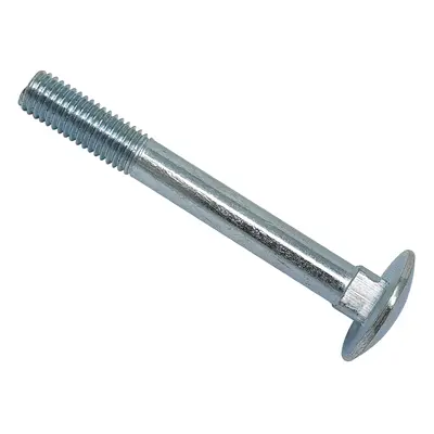 Fixings & Fasteners Carriage Bolts - Partial Thread | M10 X 130Mm | Zinc Plated | Box 50 CB10130