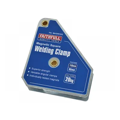 Faithfull AMC4971 Welding Magnet Square 100 X 95Mm