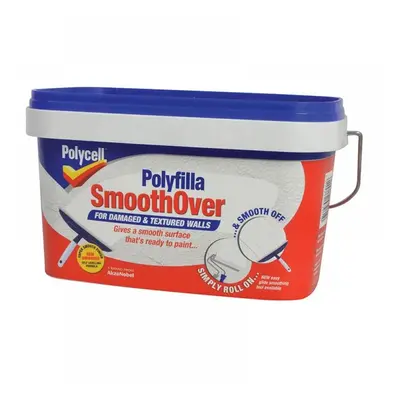 Polycell 5190661 Smoothover Damaged / Textured Walls 2.5 Litre