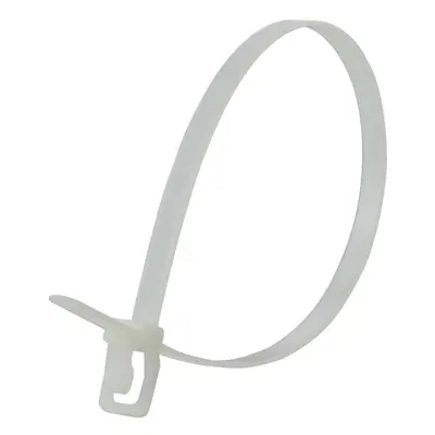 Retyz Wkt-S14Nl-Ta Worktie Reusable Cable Ties In Natural 355Mm/14In (Pack Of 100)