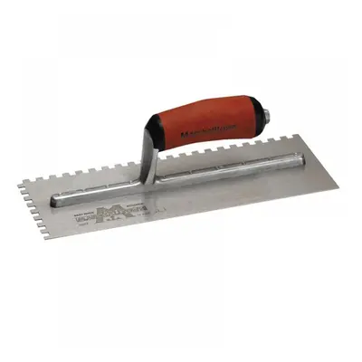 Marshalltown M702SD M702Sd Notched Trowel Square 1/4In Durasoft® Handle 11 X 4.1/2In