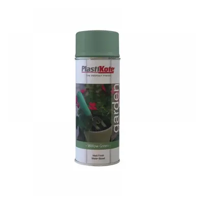 Plastikote 027200 Garden Colours Spray Paint Willow Green 400Ml