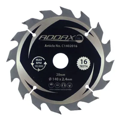 Timco C1903024 Circular Saw Blade - General Purpose - Coarse/Medium 190 X 30 X 24T Clamshell 1