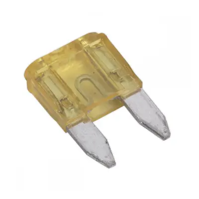 Sealey MBF2050 Automotive Mini Blade Fuse 20A Pack Of 50