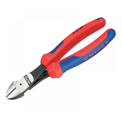 Knipex 74 02 180 SB High Leverage Diagonal Cutters Multi-Component Grip 180Mm