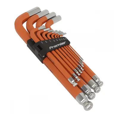 Sealey AK71870 Jumbo Ball-End Hex Key Set 13Pc Anti-Slip - Imperial