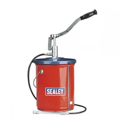 Sealey AK455 Bucket Greaser With Follower Plate 12.5Kg Extra-Heavy-Duty