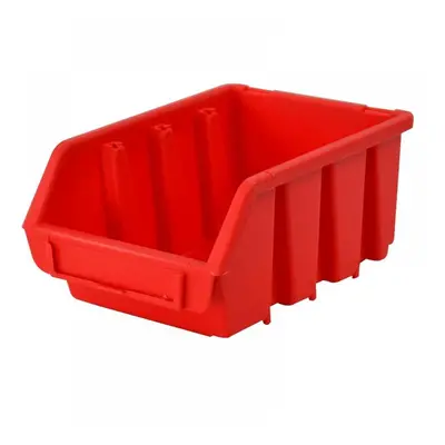 Faithfull Interlocking Storage Bin Size 2L Red 116 X 212 X 75Mm