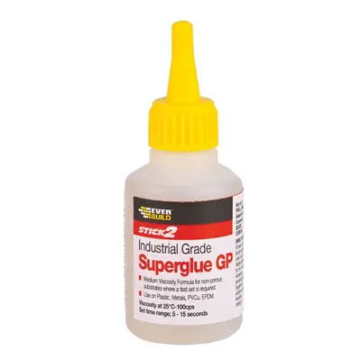 Everbuild Indust Superglue Gp 50Grm