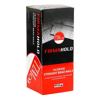 Timco BG1850 Firmahold Collated Brad Nails - 18 Gauge - Straight - Galvanised 18G X 50