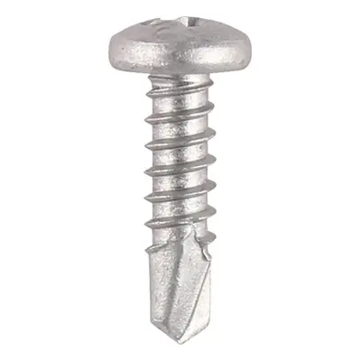 Timco 132SS Window Fabrication Screws - Pan - Ph - Self-Tapping - Self-Drilling Point - Martensi