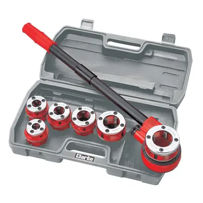 Clarke 1801392 Cht392 6 Piece Pipe Threading Kit