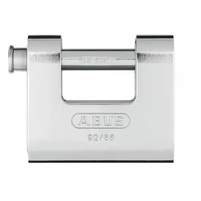 Abus Mechanical 30610 92/65Mm Monoblock Brass Body Shutter Padlock Keyed Alike Ka8511