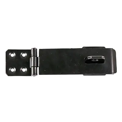 Timco HS6BP Safety Pattern Hasp & Staple - Black 6in TIMbag 1