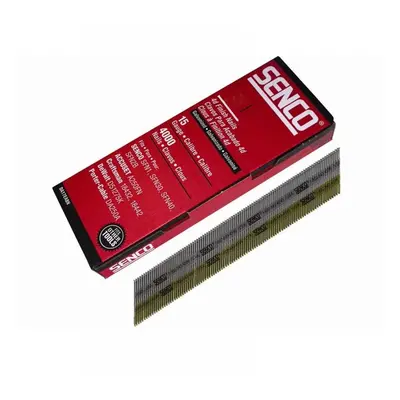 Senco DA19EAB Chisel Smooth Brad Nails Galvanised 15G X 44Mm (Pack 4000)