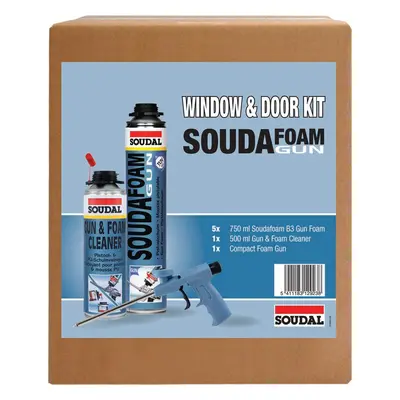 Soudal Soudafoam® Door & Window Kit Champagne Pack multi-pack 15