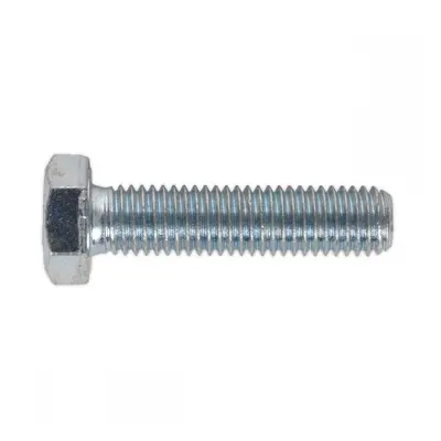 Sealey SS1250 Ht Setscrew M12 X 50Mm 8.8 Zinc Pack Of 25