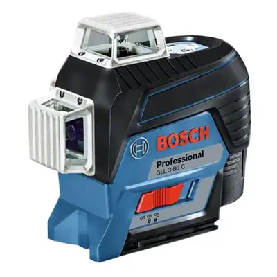 Bosch 0601063R03 Gll 3-80 C Professional 360° Line Laser + Bm 1 Professional Universal Mount