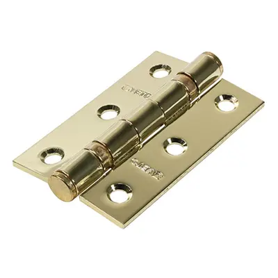 TIMco Steel BB Hinge E. Brass 76 x 51 Box 2