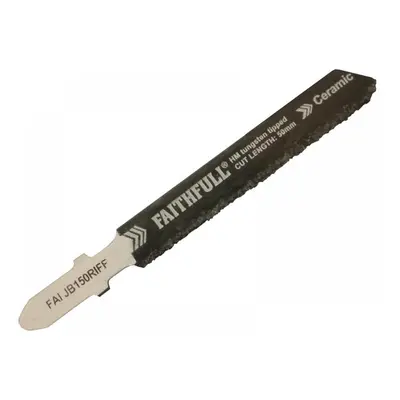 Faithfull Tct Riff Tile Cutting Jigsaw Blades Pack Of 5