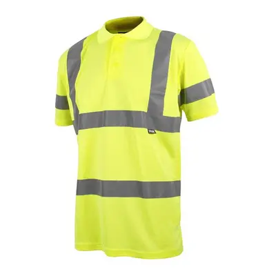 Scan SFTE04 Hi-Vis Polo Shirt Yellow - M (40In)