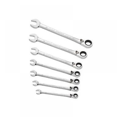 Expert E111107 Ratchet Combination Spanner Set 7 Piece