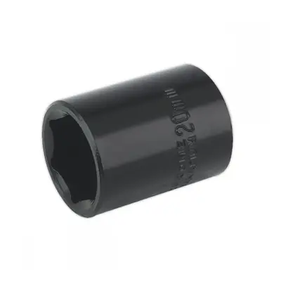 Sealey IS1220 Impact Socket 20Mm 1/2inSq Drive