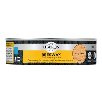 Liberon 126893 Beeswax Paste Antique Pine 150Ml