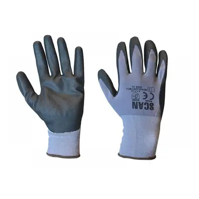 Scan Microfoam Nitrile Coated Gloves - Xxl (Size 11)