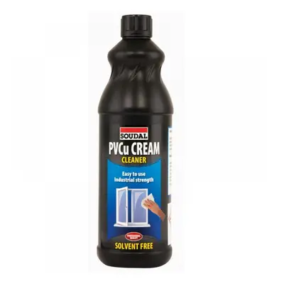 Soudal Pvcu Cream Cleaner Clear 1L bottle 6