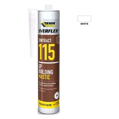 Everbuild G.p. Mastic White 285Ml