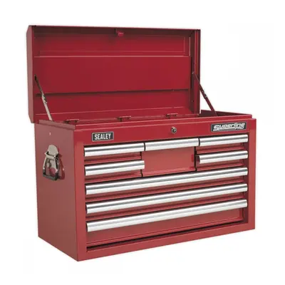 Sealey AP33089 Topchest 8 Drawer With Ball-Bearing Slides - Red