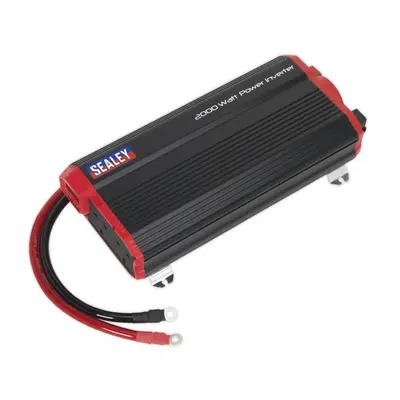 Sealey PI2000 Power Inverter Modified Sine Wave 2000W 12V Dc - 230V ~ 50Hz