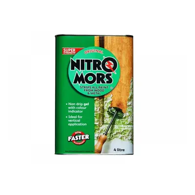 Nitromors NPV004 All-Purpose Paint & Varnish Remover 4 Litre